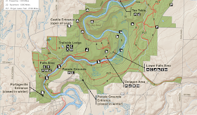 Letchworth State Park Trail Map