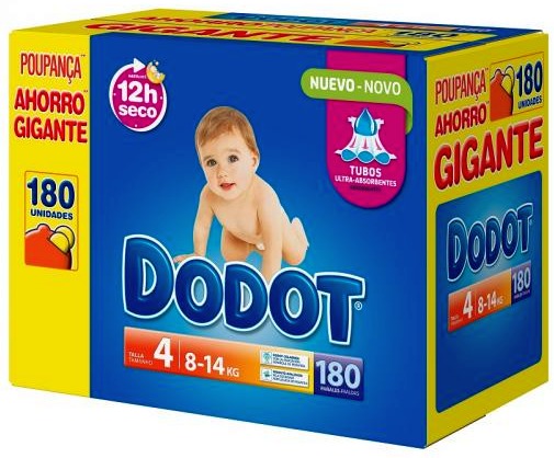 Pañales Dodot Talla 4