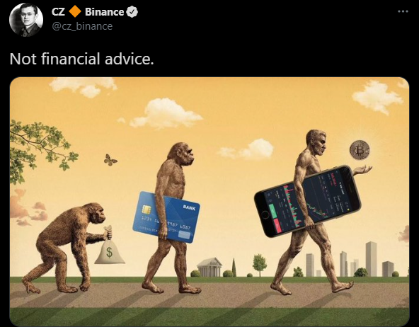 Urgent: Binance Coin founder, is the dollar disappearing in favor of Bitcoin?