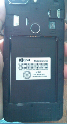 Qnet Glory G6 Flash File MT6580 Abut 7.0 Hang Logo & Dead LCD Fix Update Firmware