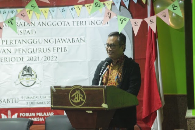 LPJ DP FPIB, Pak Bambang: Al-Muhafadzotu 'ala-l-Qodimi Sholih wa-l-Akhdzu bi-l-Jadiidi Ashlah