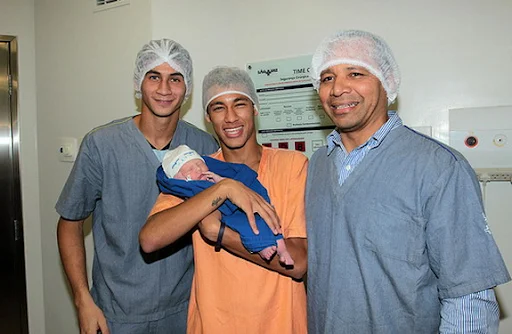 Neymar is now a father to baby David Lucca