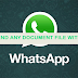 Steps to Send any Document File with WhatsApp [Full Guide]