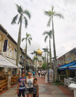 Mezquita del Sultán o Majid Sultan. Barrio Árabe, Arab Quarter o Kampong Glam. Singapur, Singapore.