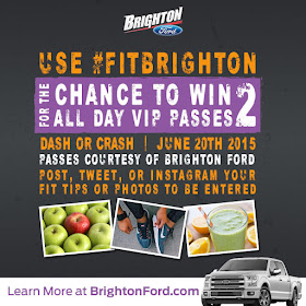 Win Two VIP ALL-INCLUSIVE Passes To Dash Or Crash Courtesy Of Brighton Ford