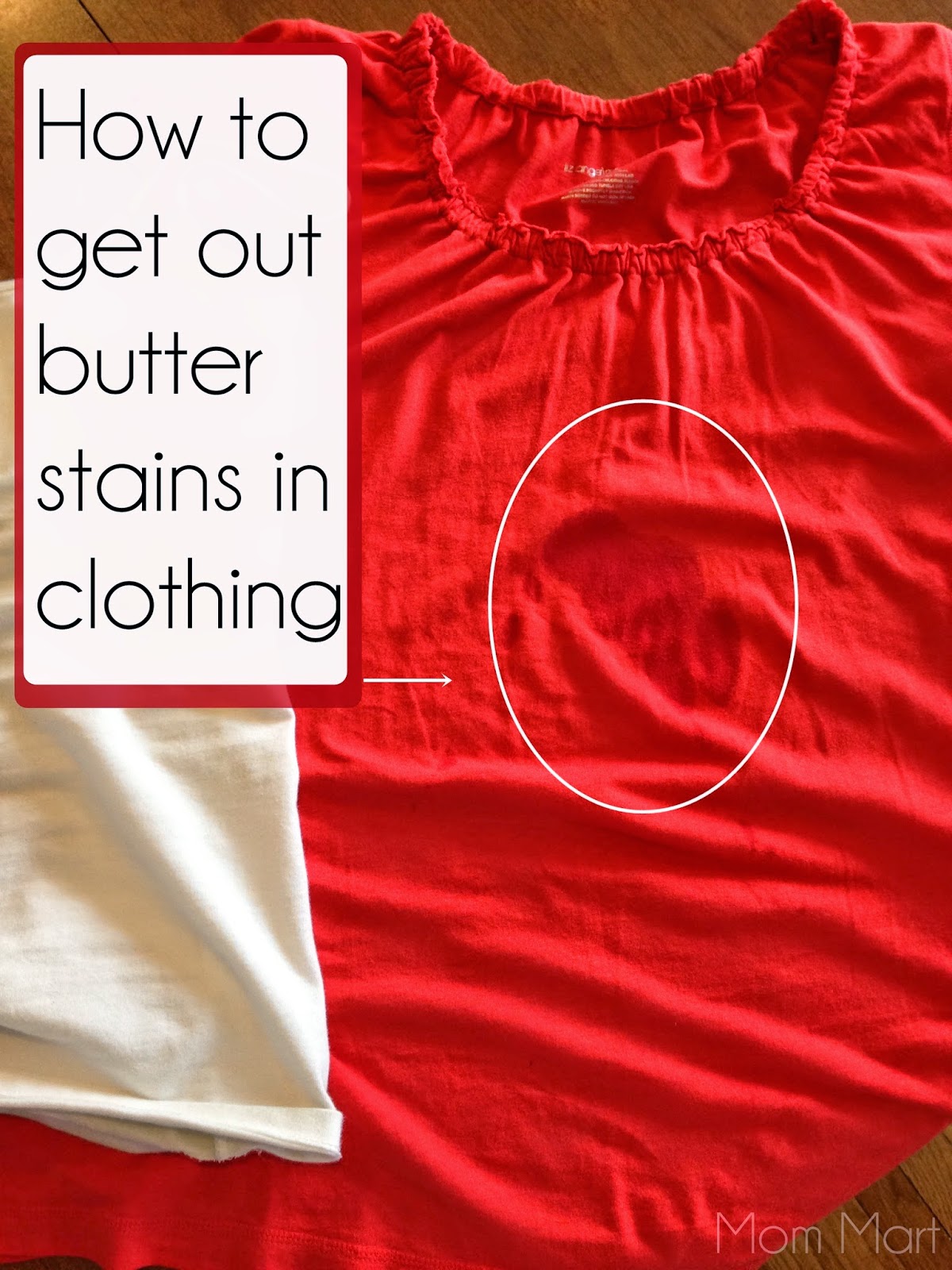 How to remove butter stains from clothing #DIY #TipsAndTricks #Solutions