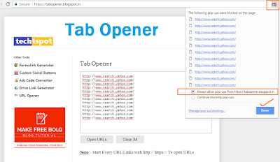 How To Use tabopener.blogspot.com 2