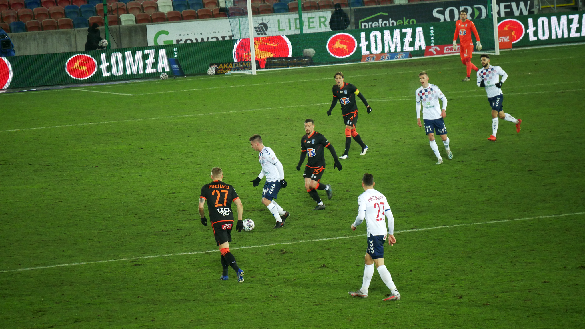 Górnik Zabrze - Lech Poznań 1:1 | foto: Piotrek Przyborowski / aosporcie.pl