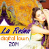 La Reina Digital Lawn 2014 By Shariq Textile | La Reina Lawn Prints 2014