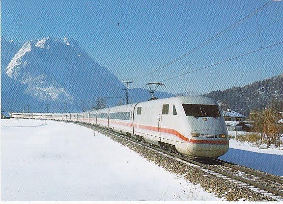 ice train germany. This train No 401 518 operated