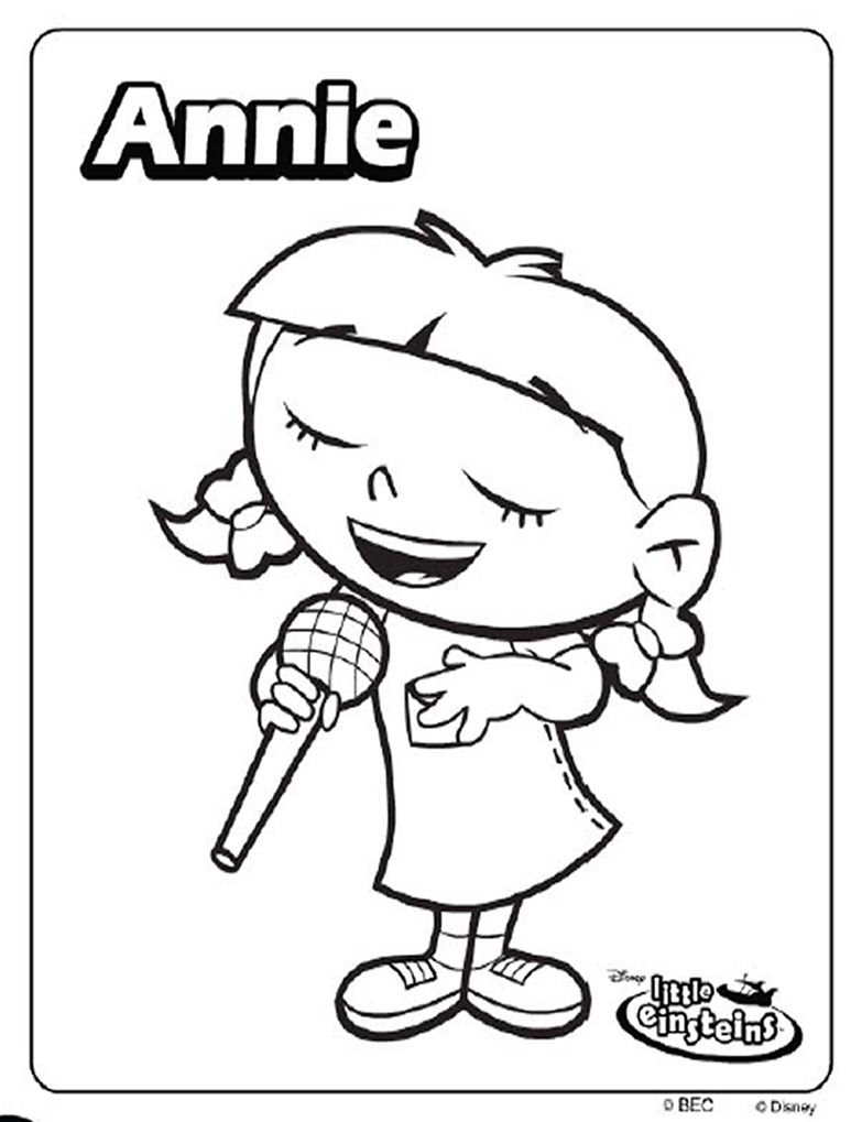 Little Einsteins Coloring Pages - little einsteins coloring pages