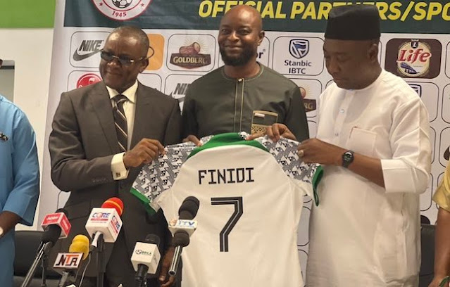 Unveiling Finidi George As the New Head Coach of Super Eagles with Daniel Amokachi As Assistant