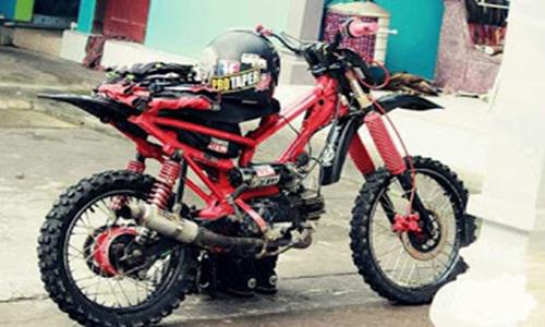 Cara Modifikasi Motor Trail Yamaha Crypton Terbaru 2016