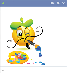 Painter Facebook emoticon