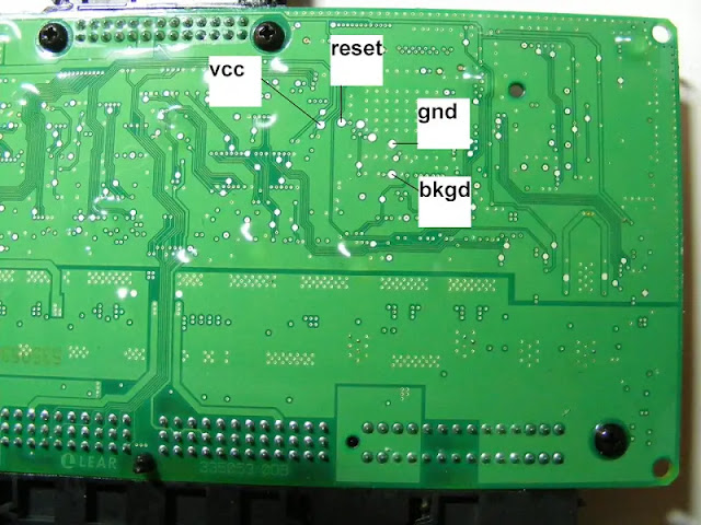 pinout FRM3 (Footwell Module)