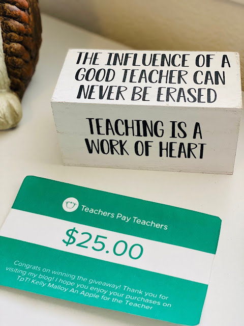 Teacher Giveaway! Weekly $25 Teachers pay Teachers Gift Card Giveaway August 28, 2023