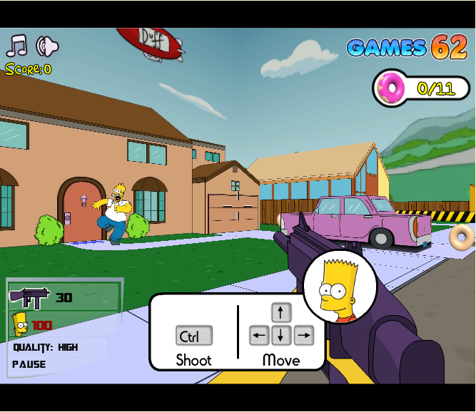 Simpsons 3D Springfield game