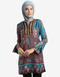 Model baju hamil batik