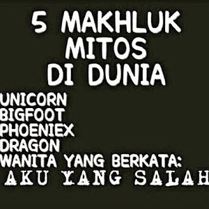 Beberapa kumpulan dp bbm bergerak diatas adalah animasi bergerak dan gambar paling keren gokil dan paling konyol tentang dp bbm kata kata unik"5 makhluk mitos didunia unicorn bigfoot phoeniex dragon wanita berkata aku yang salah" Koleksi grosir dp bbm yang trendi kekinian dan terbaru