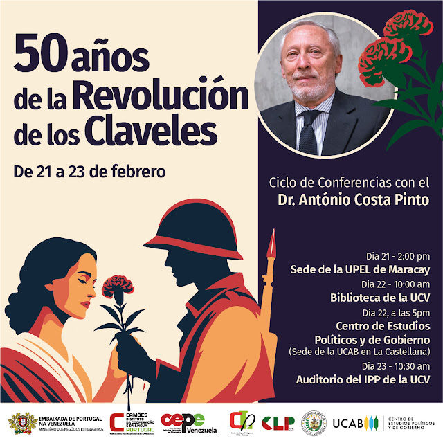 Portugal celebra con la comunidad universitaria venezolana los 50 años de la Revolución de los Claveles