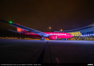 Airbus A330-800, OY-GKN, Air Greenland, Tuukkaq