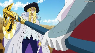 ワンピースアニメ ドレスローザ編 654話 キャベンディッシュ かっこいい Cavendish CV.石田彰 | ONE PIECE Episode 654