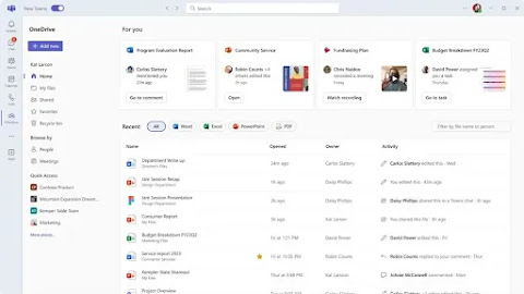 Microsoft OneDrive 3.0 revelado con nuevo diseño