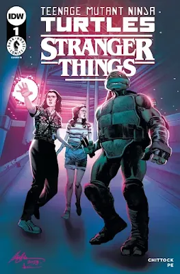 El crossover 'Teenage Mutant Ninja Turtles x Stranger Things' llegará en julio de 2023