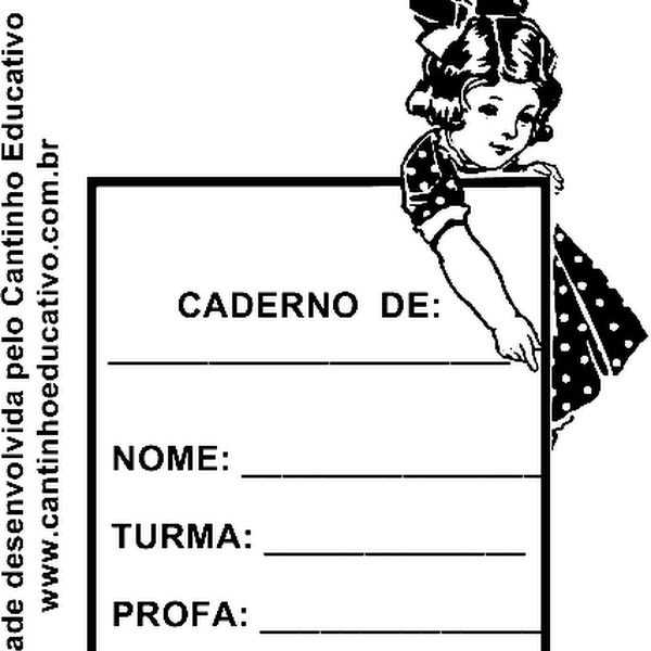 NOVOS MODELOS DE ETIQUETAS PARA CADERNOS