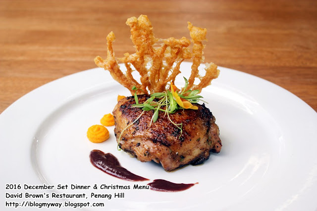 2016 December Set Dinner & Christmas Menu @ David Brown's Restaurant, Penang Hill