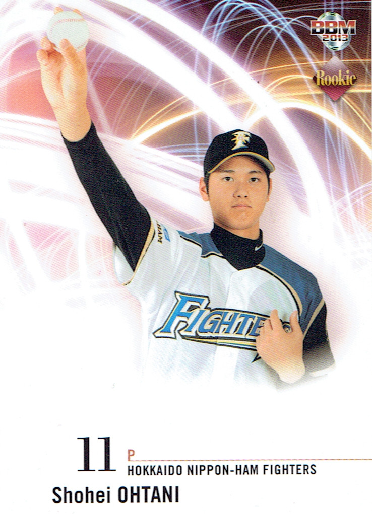 Rare Shohei Ohtani 11 Hokkaido Nippon Ham Fighters Baseball 