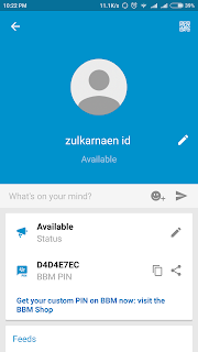 Sign in BBM Dengan Nomor Telepon