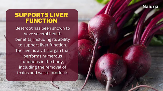 Health benefits of eating beetroot