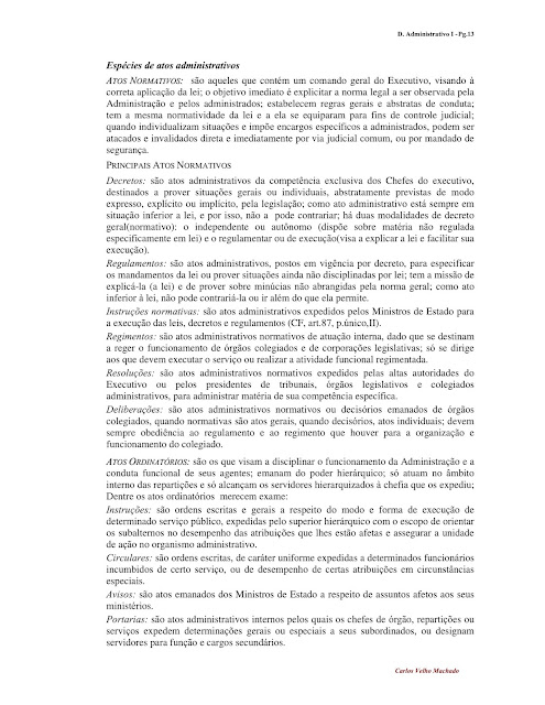 DIREITO ADMINISTRATIVO PARA CONCURSOS PDF