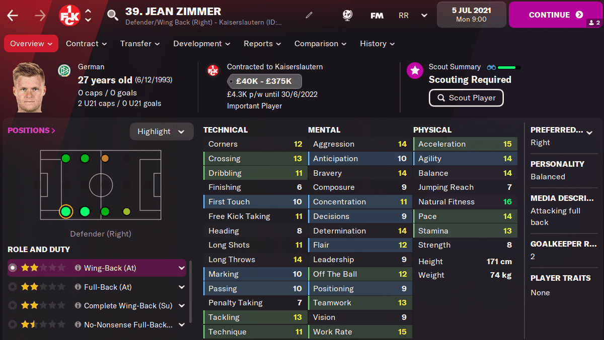 Jean Zimmer FM22