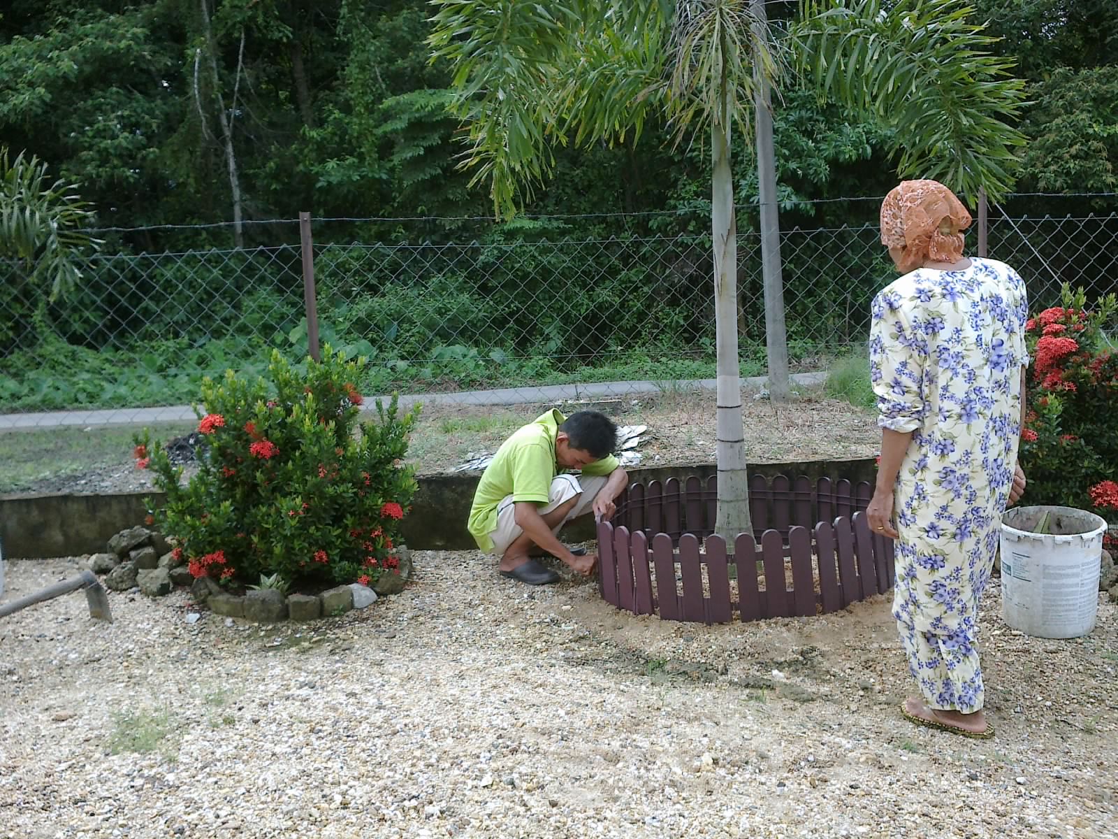 Teratak Impian Ibu Hiasan  Taman 