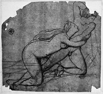 Hermafrodito e Salmácis, de Jean-Auguste Dominique Ingres