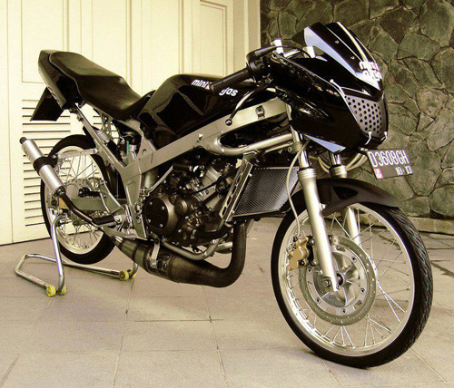  Gambar  Modifikasi Kawasaki Ninja  150 R Terbaru 2013 