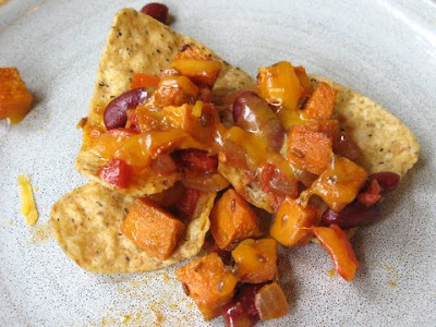 Recipes Nachos on Life Less Sweet  Meatless Monday   Sweet Potato Nachos