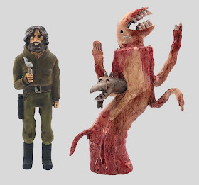 The Great Showdowns The Thing “The Arctic Creature” Resin Figure Set by Scott C.