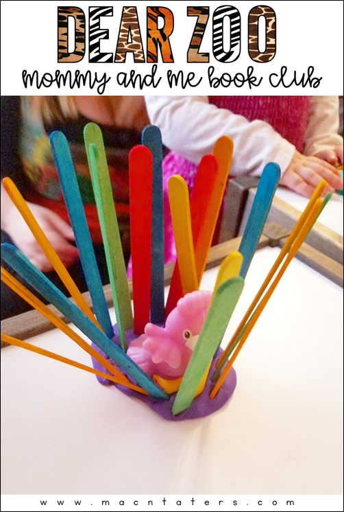 Dear Zoo Mommy and Me Book Club: Dear Zoo Activities for kids