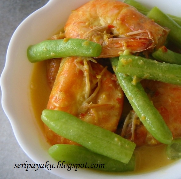 My Kuali: Udang masak lemak cili api