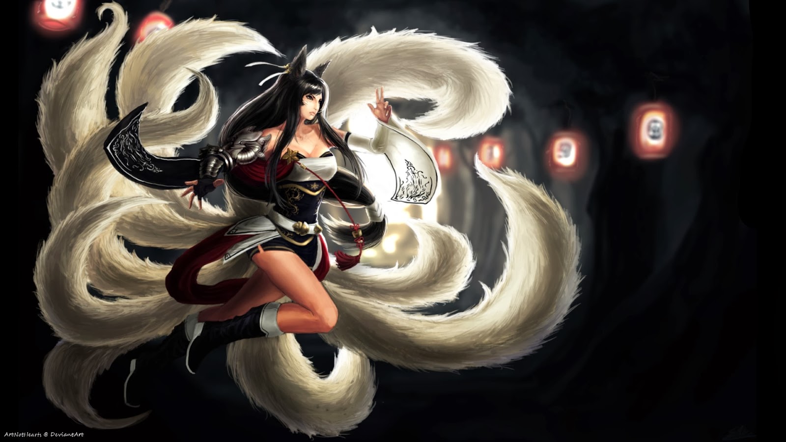 League of Legends Champions - Ahri - Wallpaper