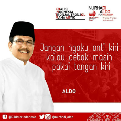 10 Kata Kata Bijak Nurhadi Aldo, Capres Sosmed yang Lucu dan Kocak