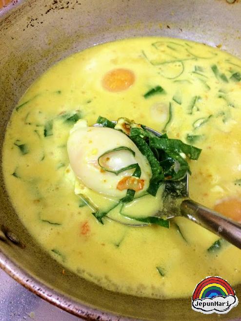 Resepi telur itik masak lemak cili api Negeri Sembilan 