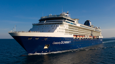 Celebrity Cruises Increases Gratuities Fleet Wide.  Celebrity Summit Sails From New York Cape Liberty New Jersey