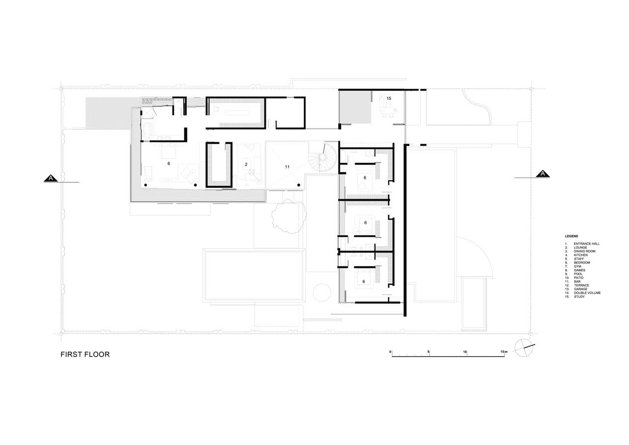 Residencia 6th 1448 Houghton ZM - SAOTA