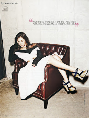 girls generation yuri Cosmopolitan November 2013