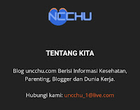 Berkenalan dengan Admin Blog Uncchu