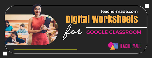 digital worksheets for Google classroom